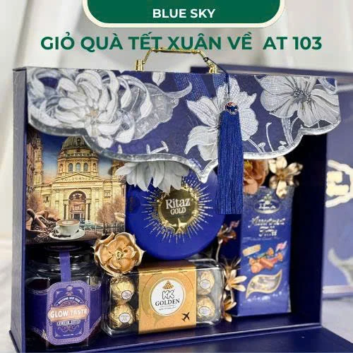 Giỏ quà Tết xuân về AT103