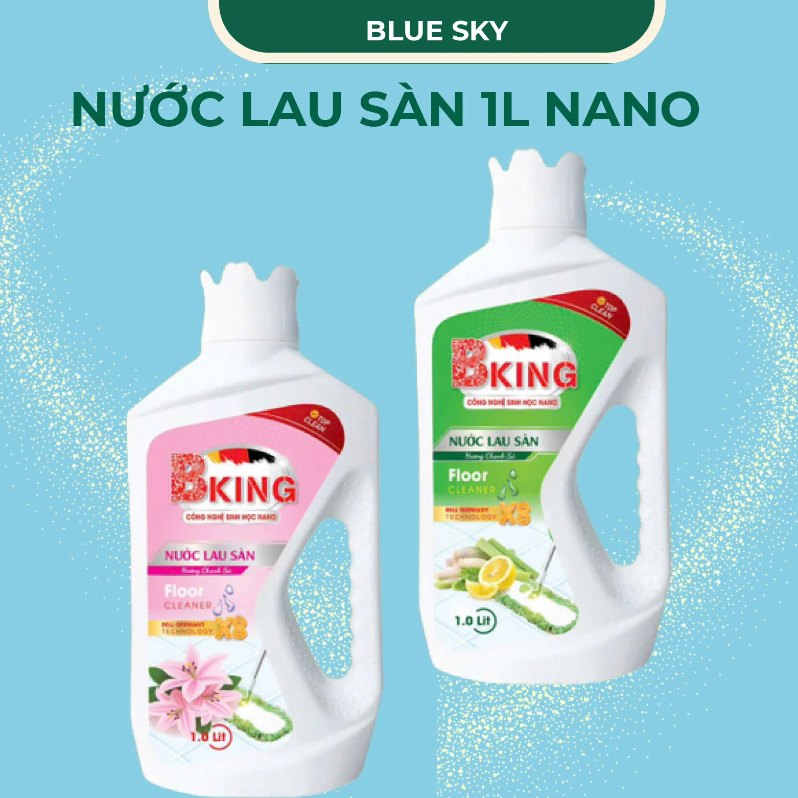 Nước lau sàn 1L Nano