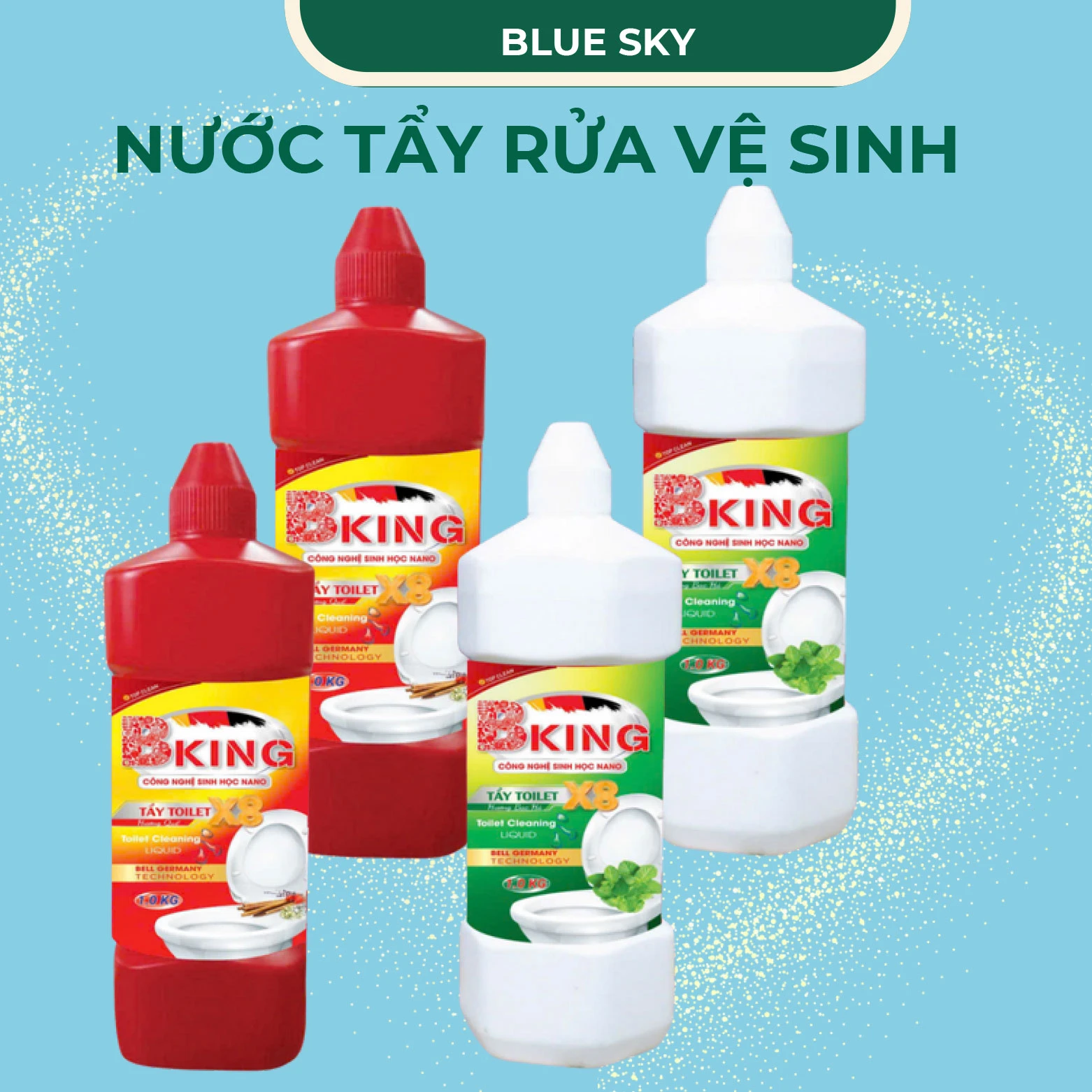 Nước tẩy rửa vệ sinh