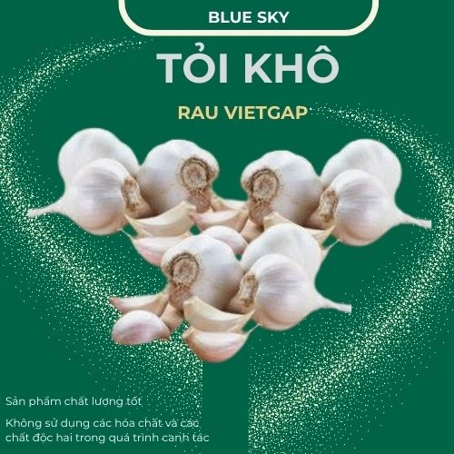 Tỏi khô - VIETGAP